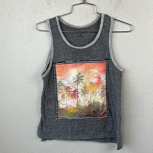Art Class Tropical Tank Top Size M EUC - Picture 1 of 4